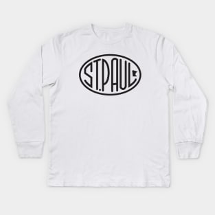 ST. PAUL, MN Kids Long Sleeve T-Shirt